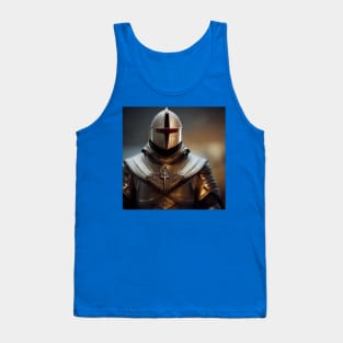 Knights Templar in The Holy Land Tank Top